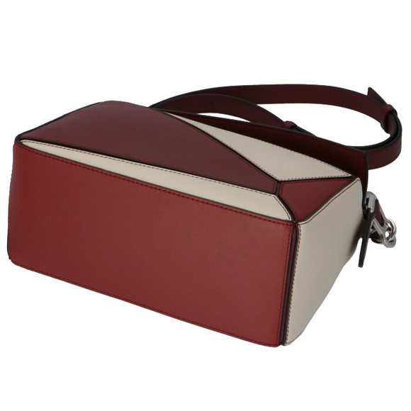 Loewe Puzzle Small 2way Shoulder Bag Wine Garnet - Picture 4 of 10